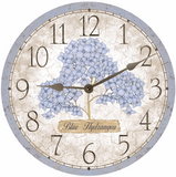Blue Hydrangea Flower Clock - 3