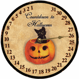 Countdown To Halloween Clock