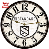 Custom Logo Clock - 4