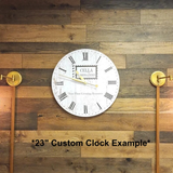 Custom Logo Clock - 9