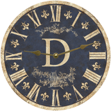 Custom Monogram Clock
