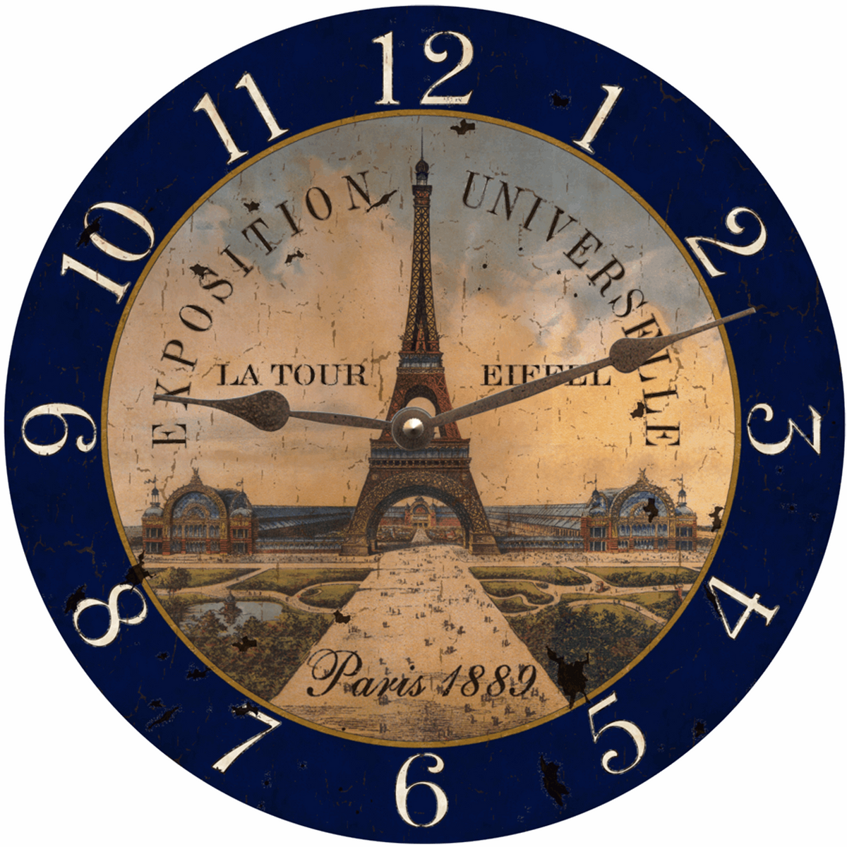 Cheapest Eiffel Tower Clock - Parisian Style