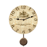 Equestrian Pendulum Clock