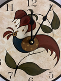 Folk Bird Peafowl Wall Clock - 6