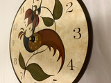 Folk Bird Peafowl Wall Clock - 8
