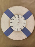 Boating Clock- Life Saver Clock- Beach Clock