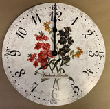 Oversized Flower Clock- Large Clock