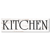 Kitchen Sign - White