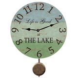 Personalized Lake Pendulum Clock