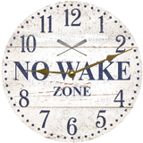 No Wake Zone Clock