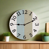 Nautical Striped Clock
