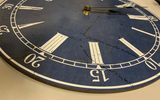 Navy Blue Wall Clock - 2