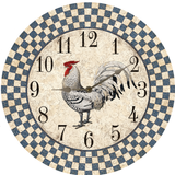 Rooster Kitchen Clock - 2
