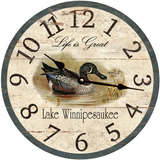 Personalized Cottage Wall Clock