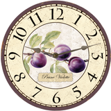 Plum Kitchen Clock 3