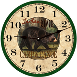 Rustic Bear Lodge Clock - 2