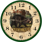 Rustic Bear Lodge Clock - 3