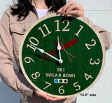 Ski Lodge Clock - 7