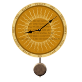 You Are My Sunshine Clock - Pendulum