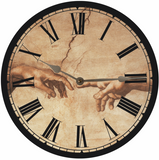 Creation of Adam Wall Clock