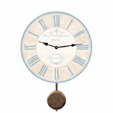 Blue Baby Pendulum Clock