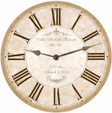 Baby Clock Silver Hands