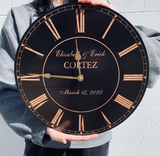Handmade Wedding Clock