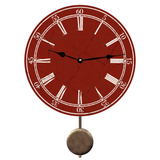 Classic Red Clock