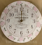 French Rose Clock - Pic