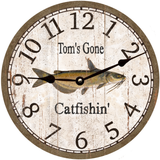 Personalized Catfish Clock