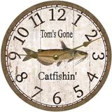 Personalized Catfish Clock - 2