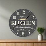 Personalized Kitchen Clock