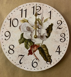 Magnolia Flower Clock - 2