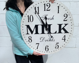 Unique Milk Clock