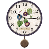 Morning Glory Pendulum Clock