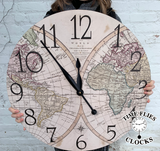 World Map Clock - 5