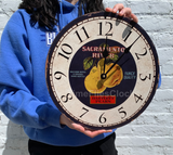 Rustic Vintage Pear Kitchen Clock