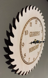 Saw Blade Clock