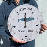 Tide Clock- Whale Tide Clock- Personalized Tide Clock