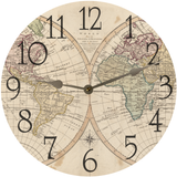 World Map Clock - 4
