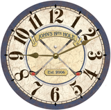 Navy Blue Golf Clock