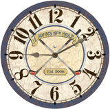 Navy Blue Golf Clock