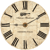 Rustic Violin Wall Clock