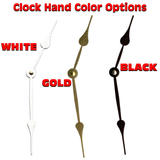 Clock hand color options