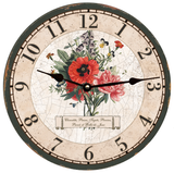 French Bouquet Clock- French Clock