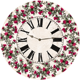 Rustic Flower Clock