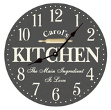 Personalized Kitchen Clock
