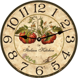 Personalized Italian Kitchen Clock