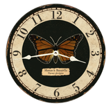 Monarch Butterfly Clock