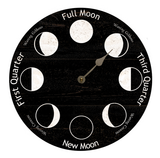 Black Moon Phase Clock
